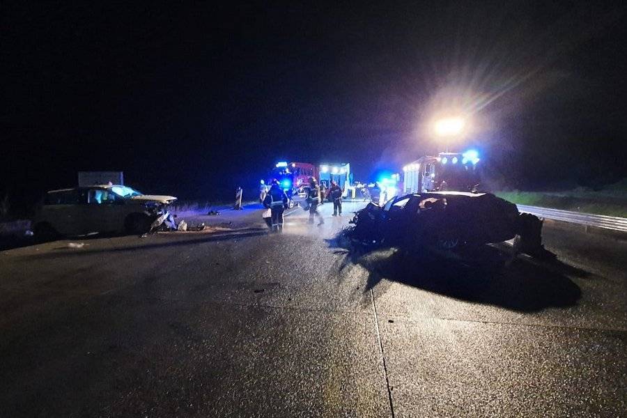 Kolejny wypadek na remontowanym odcinku autostrady A1. Trzy osoby trafiły do szpitala