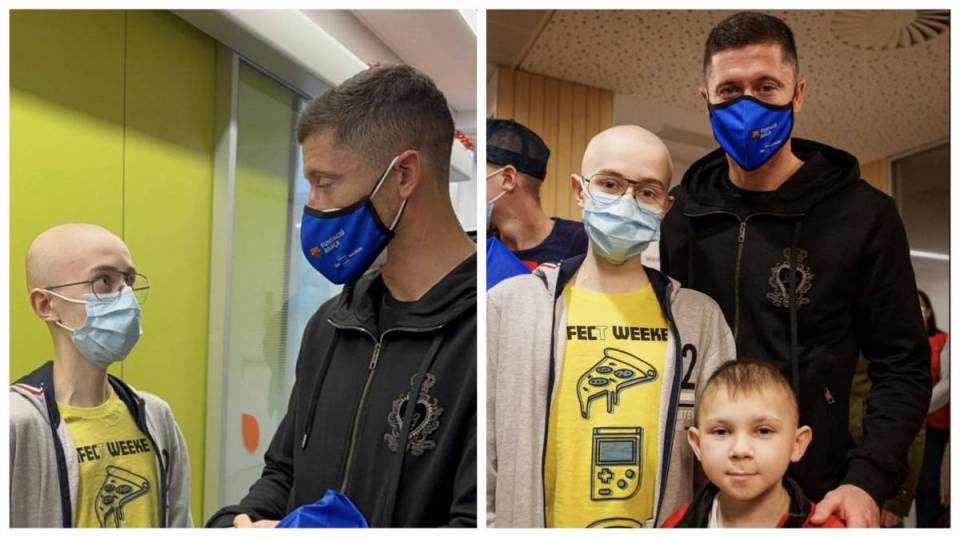Piotrkowianin, Patryk Wysmyk walczy w Barcelonie z nowotworem. Wczoraj miał niezwykłe odwiedziny! [Foto]