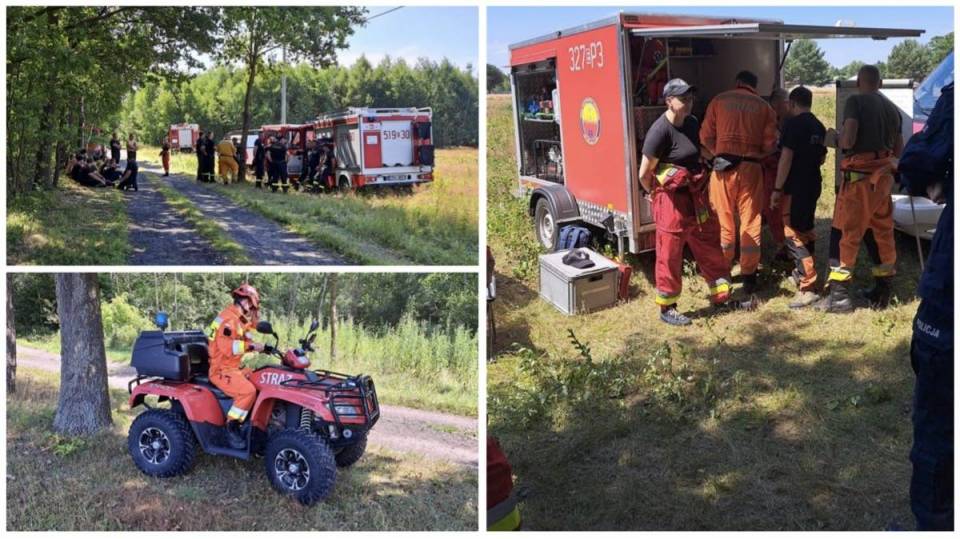 Strażacy i policja nie ustają w wysiłkach, by znaleźć zaginioną 70 -latkę! Trwa zakrojona na szeroką skalę akcja poszukiwawcza